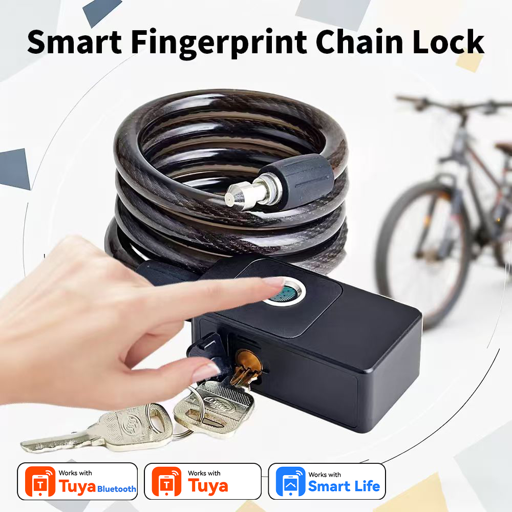 Security Chain Door - Lucchetto Intelligente Bluetooth e con Impronta