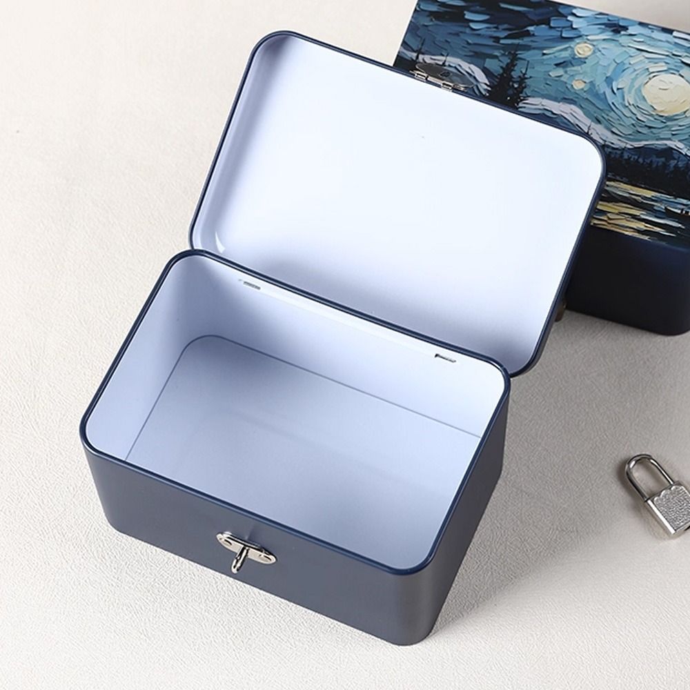 Medicine Cabinet Lock - Scatola Regalo Grande in Metallo con