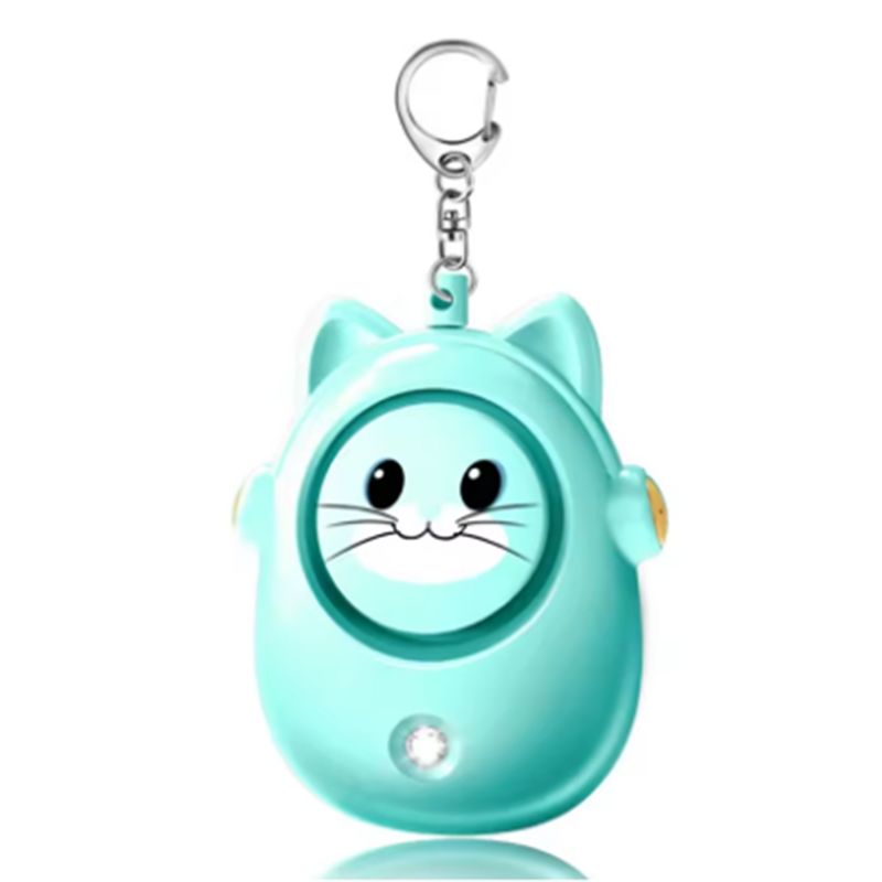 Personal Alarm Keychain - Allarme Personale a Forma di Gatto,