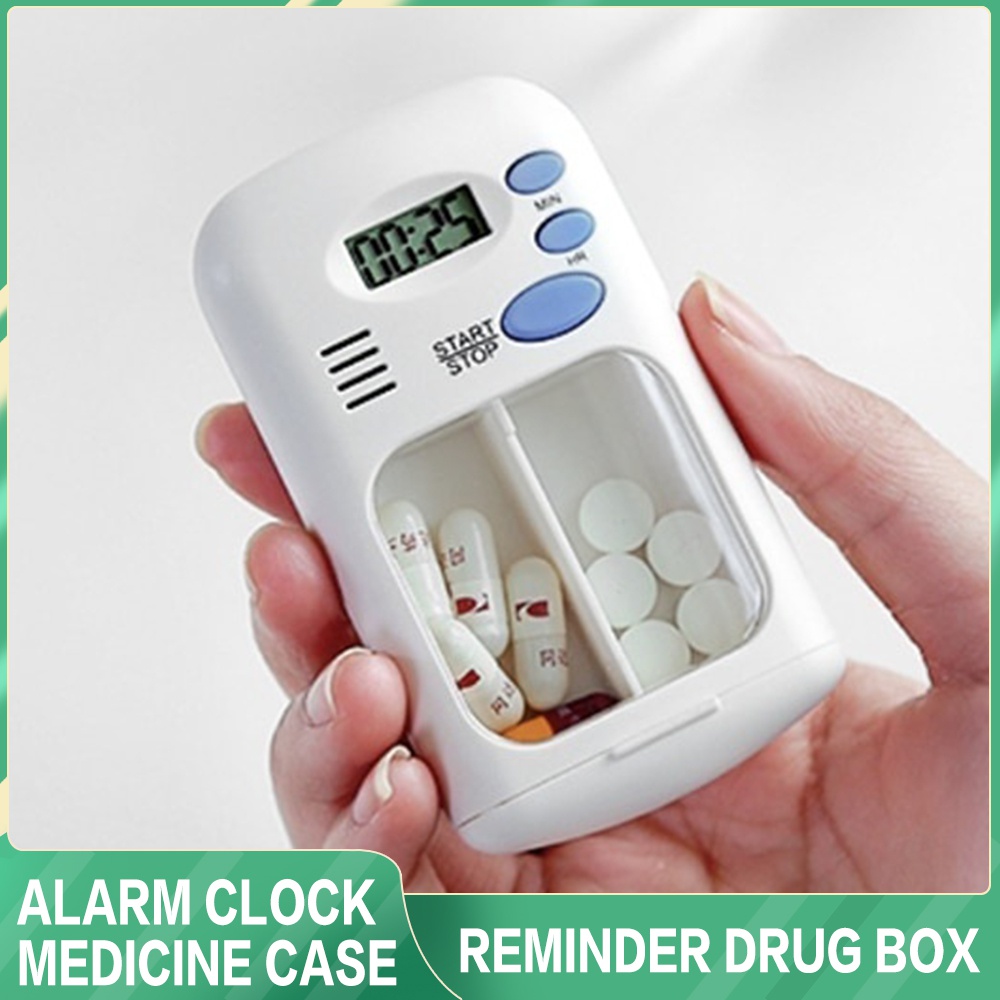Medicine Cabinet Lock - Mini promemoria portatile per pillole, timer