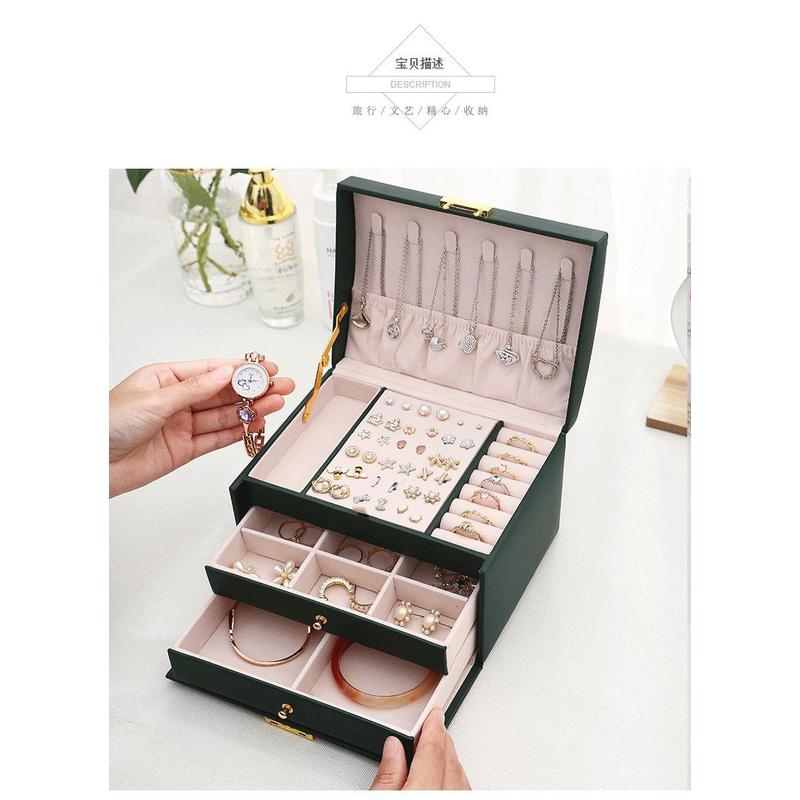 Lockbox Key Secure - Portagioie in Pelle PU a Tre
