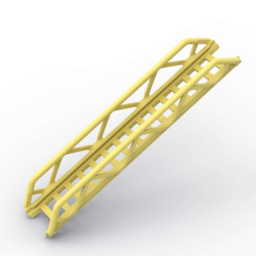 Fire Escape Ladder - MOC 1PCS Parte Mattoni 11299 Scala