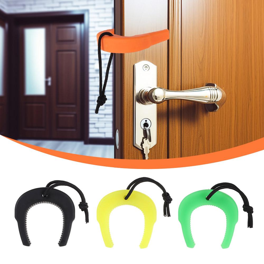 Door Stop Alarm - Cuneo in gomma resistente per porta,