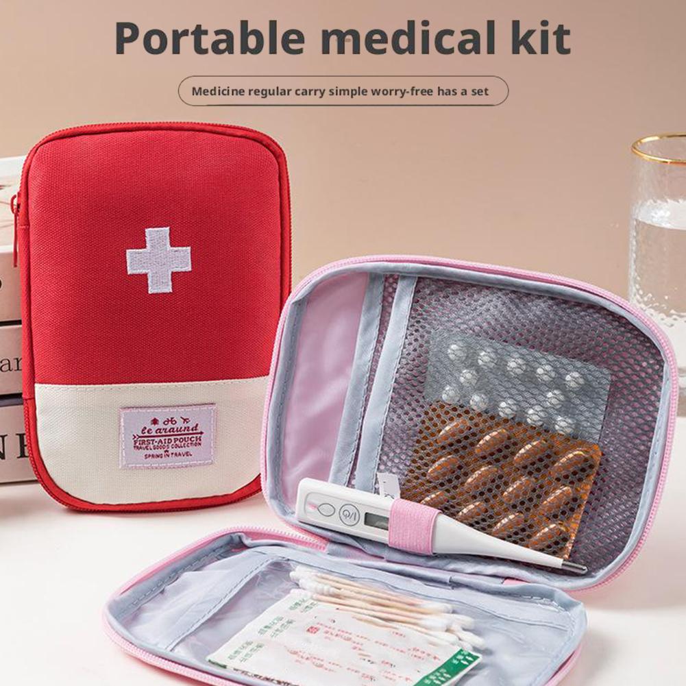 First Aid Bag Kit - Kit di Pronto Soccorso Portatile, Borsa