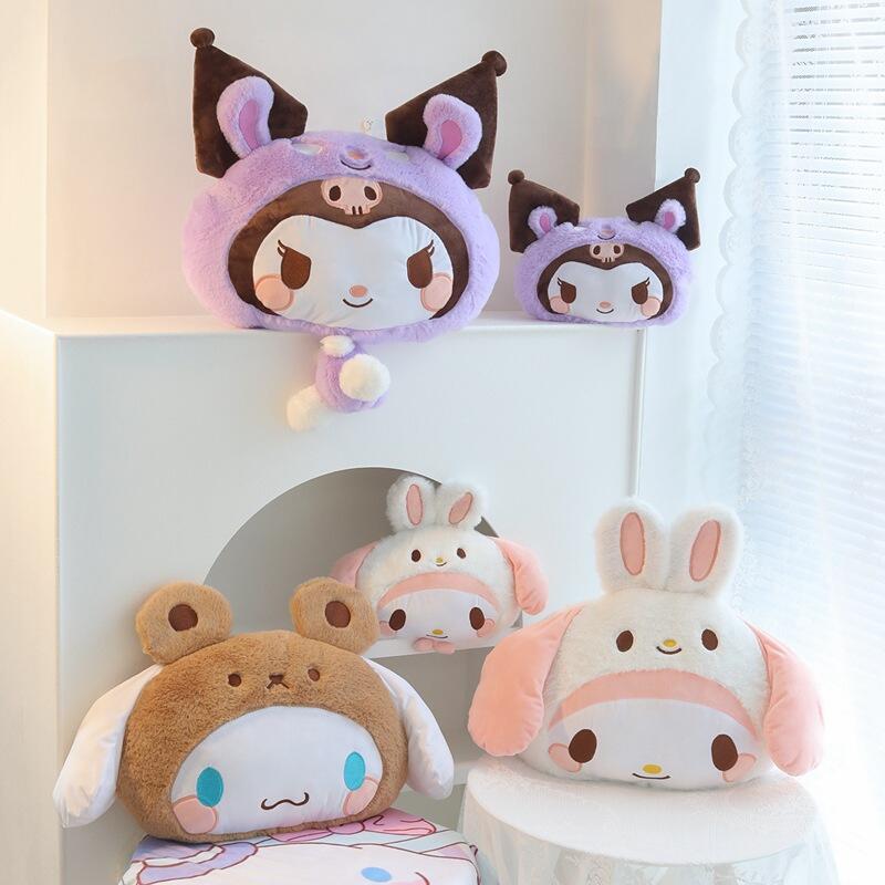 Fire Blanket Kitchen - Cuscino e Coperta Due-in-Uno Sanrio Cartoon