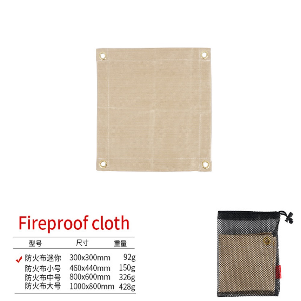 Fire Blanket Kitchen - Tappetino in Fibra di Vetro Ignifugo,