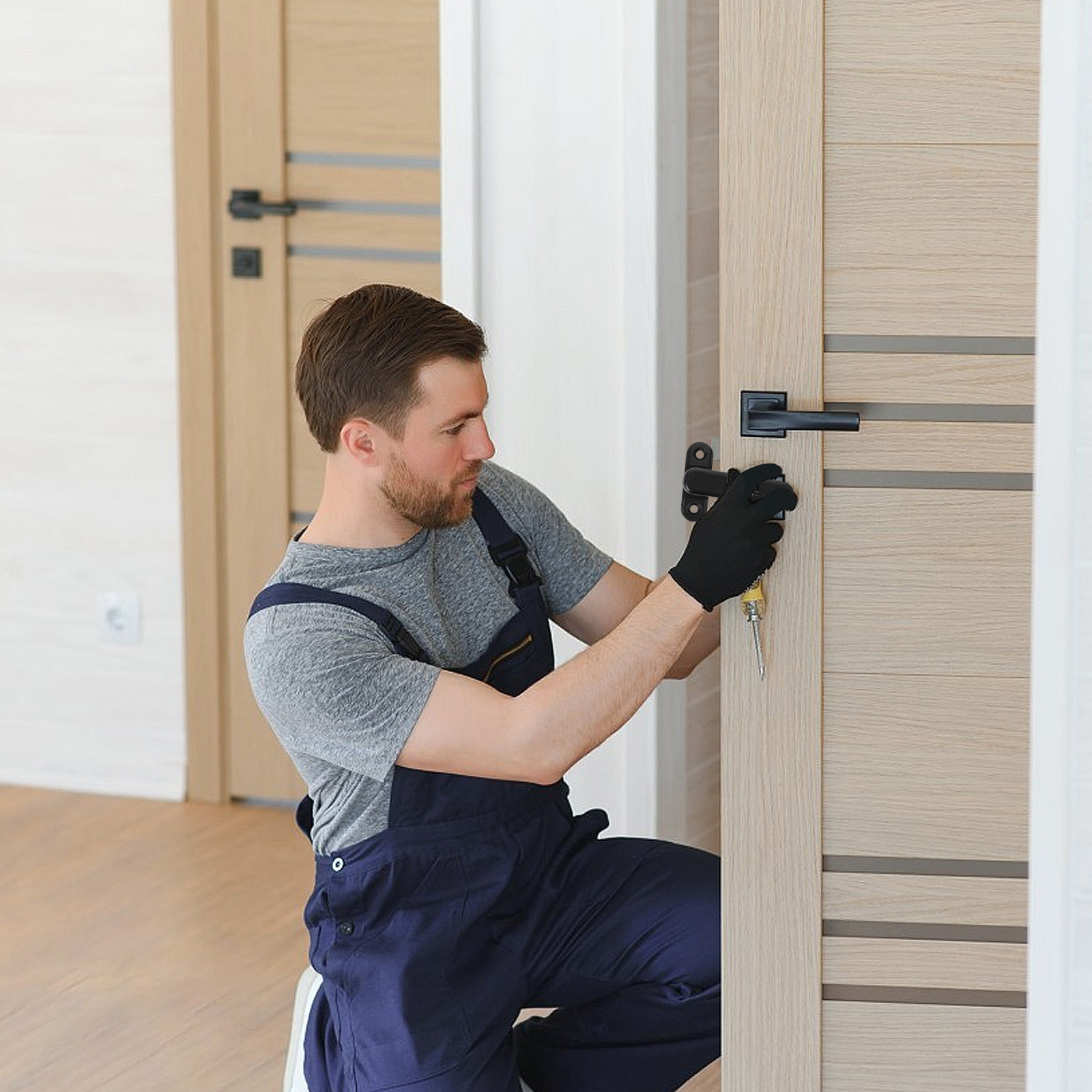 Door Stop Alarm - Allarme Fermaporta Portatile Antifurto Blocco di