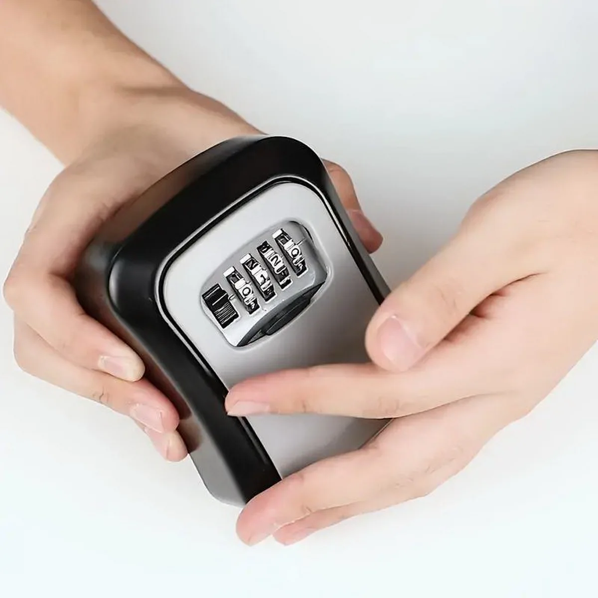 Lockbox Key Secure - Cassetta Portachiavi Combinata Impermeabile Portatile -