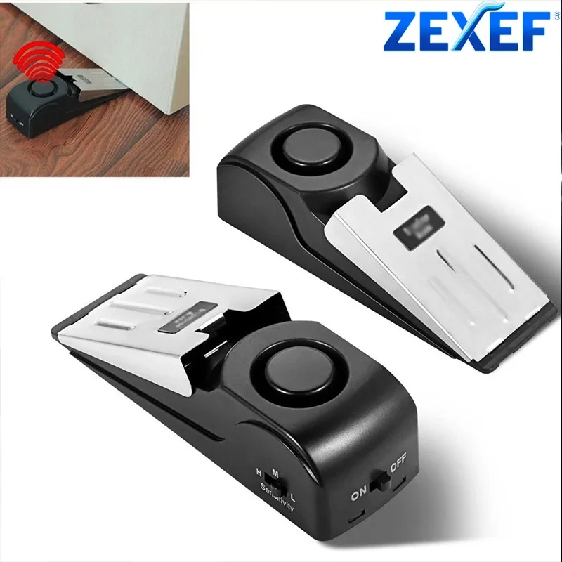 Door Stop Alarm - ZEXEF mini protezione di sicurezza 125DB