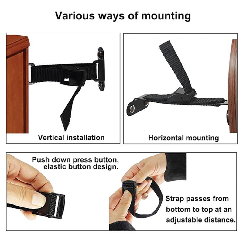 Earthquake Anchor Strap - FYBL-Ancora da parete per mobili, cinghie