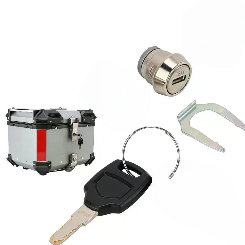 Lockbox Key Secure - Kit Serratura Cilindro per Bauletto Moto