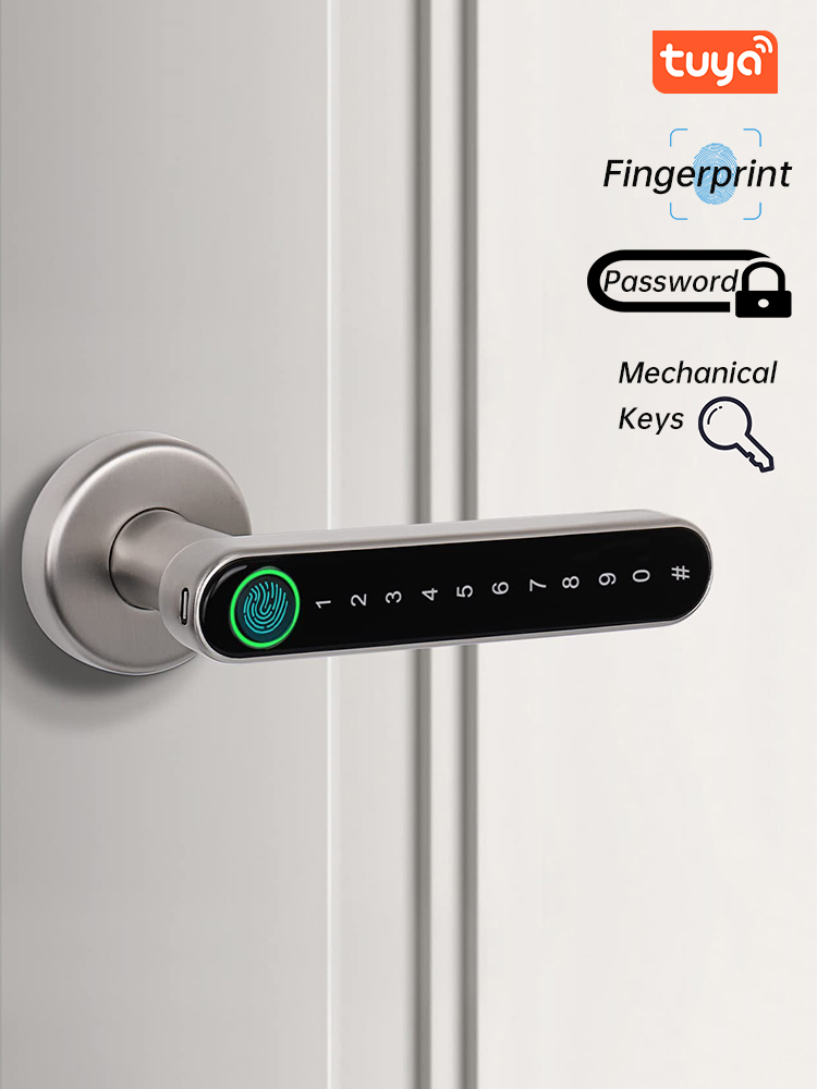 Security Chain Door - KAK Smart Fingerprint Door Lock Serratura