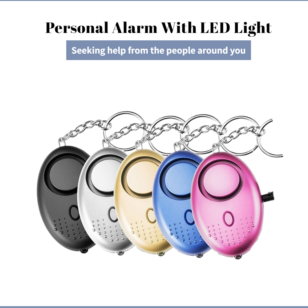 Personal Alarm Keychain - 130dB Allarme di autodifesa Anti-lupo Ragazza