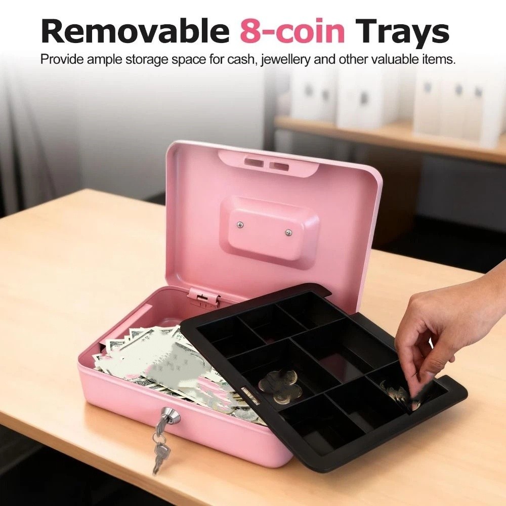 Lockbox Key Secure - Cassetta di Sicurezza Mini Portatile con