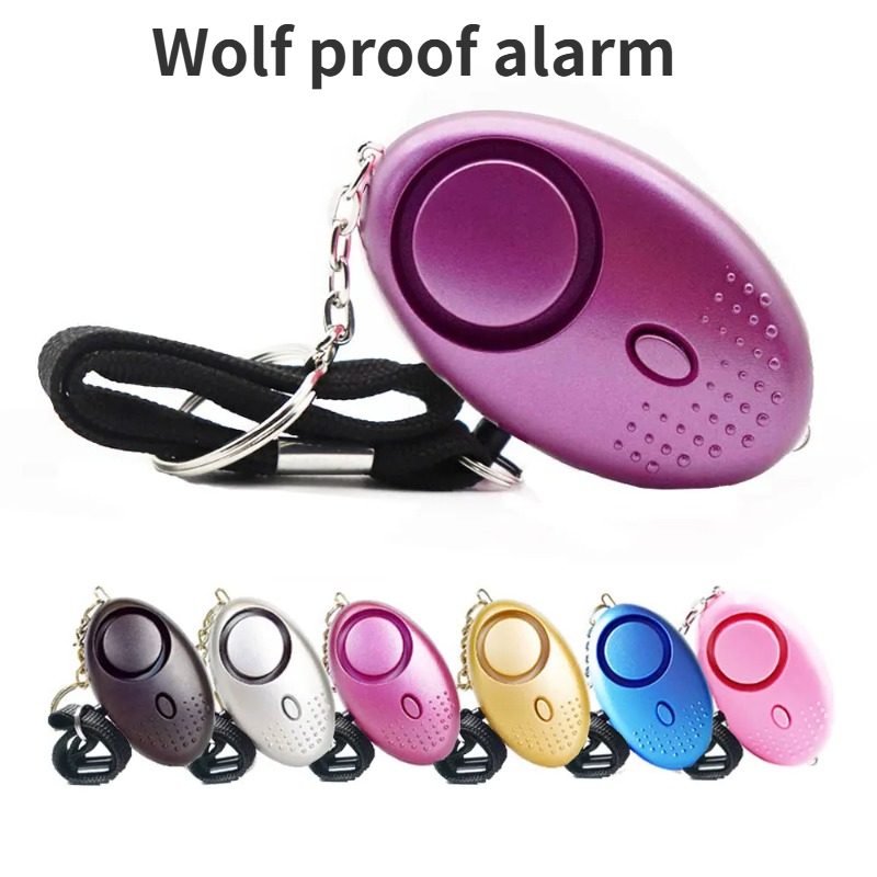 Personal Alarm Keychain - Allarme Personale Anti-aggressione 130dB per Ragazze,