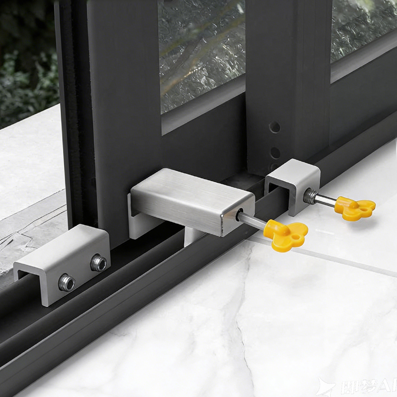 Window Lock Bar - Fermo Regolabile per Finestre in Lega