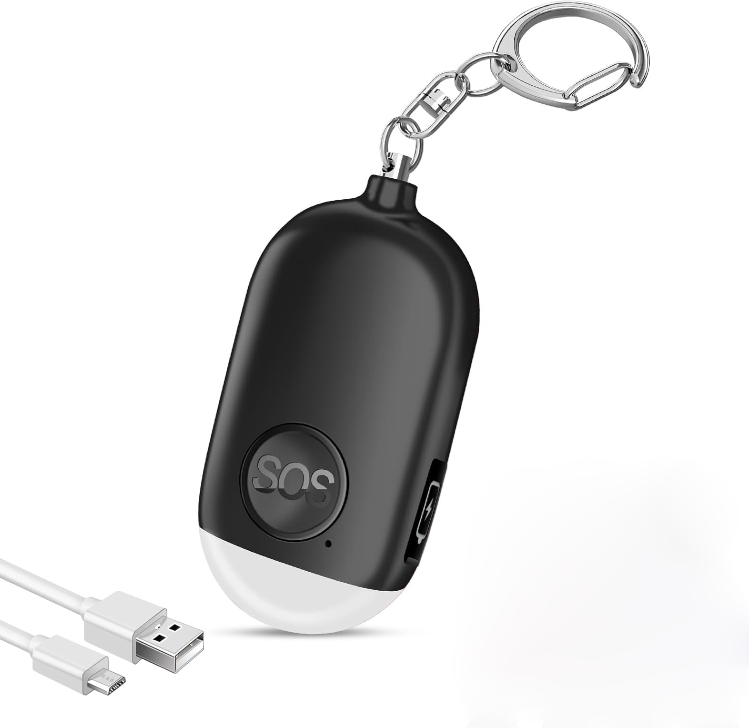 Personal Alarm Keychain - Portachiavi con allarme sonoro di sicurezza