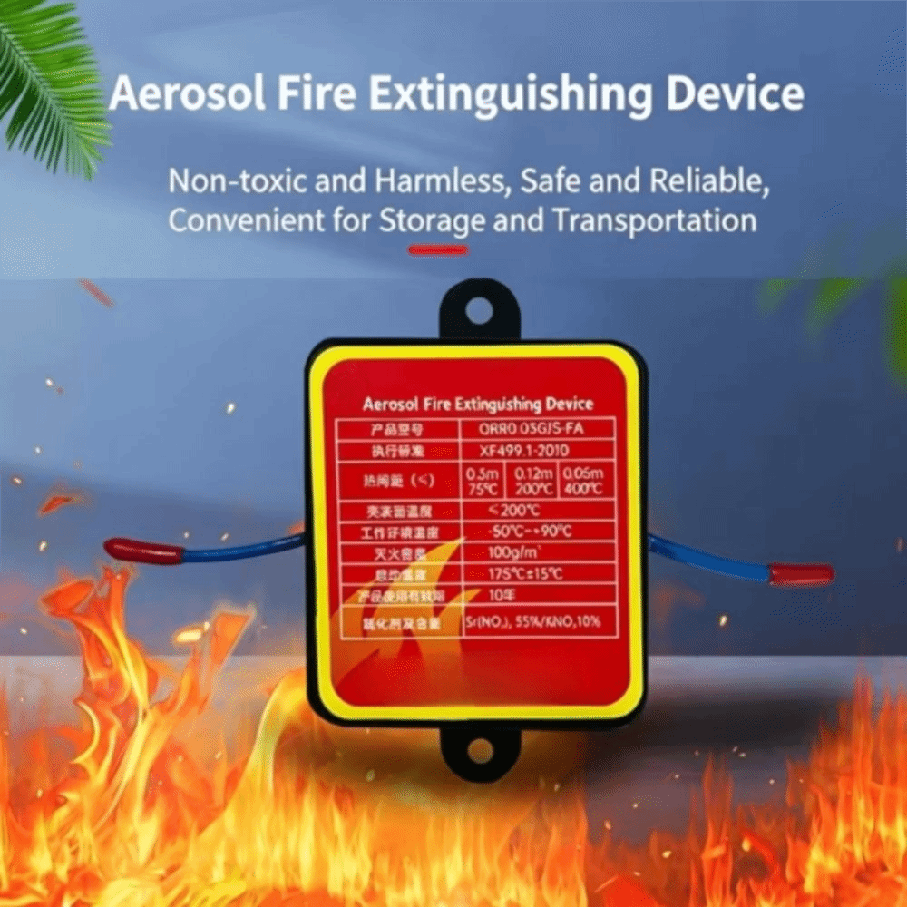 Fire Extinguisher Small - Dispositivo Antincendio a Doppia Linea con