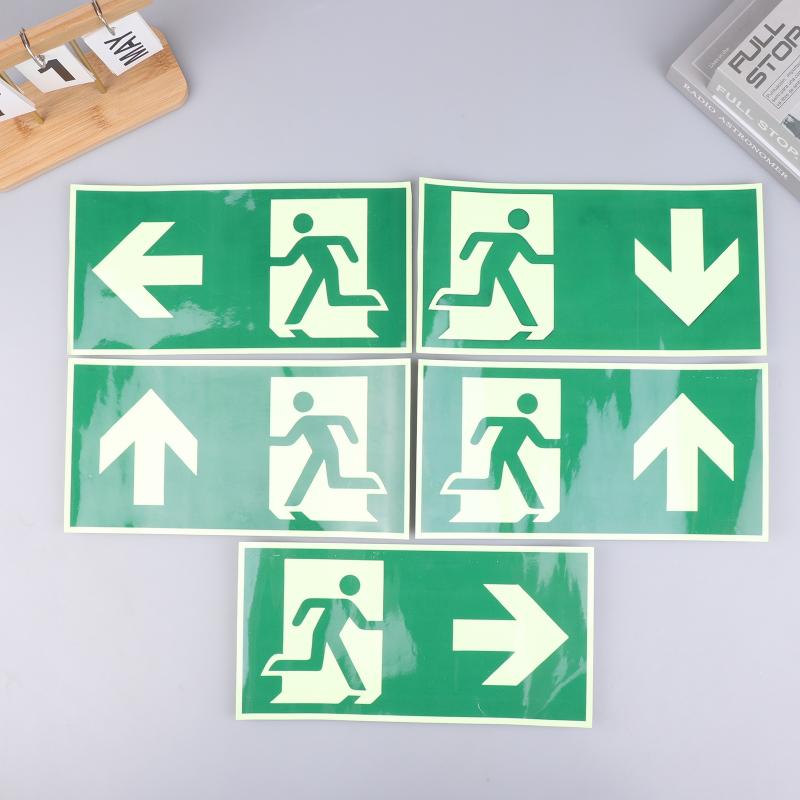 Emergency Exit Sign - 1 Pezzo Segnale di Uscita Luminoso