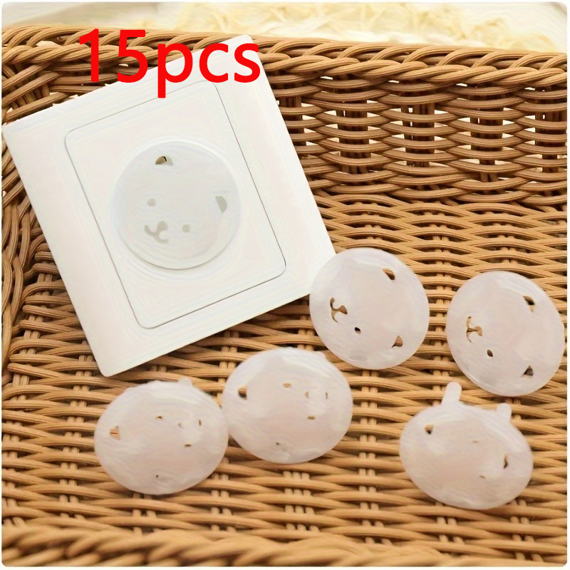 Outlet Cover Baby - 15 Pezzi Copripresa Elettrica a Forma