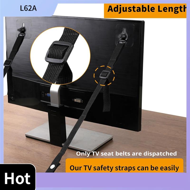 Earthquake Anchor Strap - L62A 4 pezzi cinghie di sicurezza