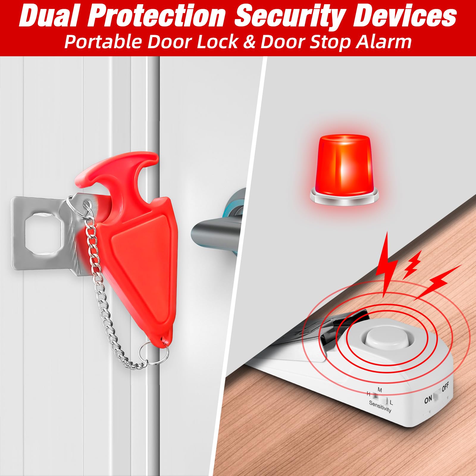 Allarme fermaporta portatile S - Door Stop Alarm recensione e prezzo