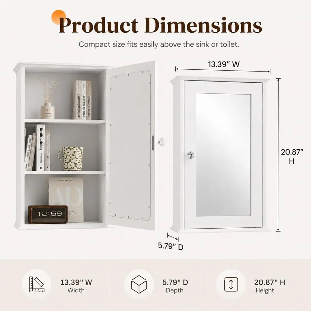 Armadietto a Specchio Bianco p - Medicine Cabinet Lock recensione e prezzo