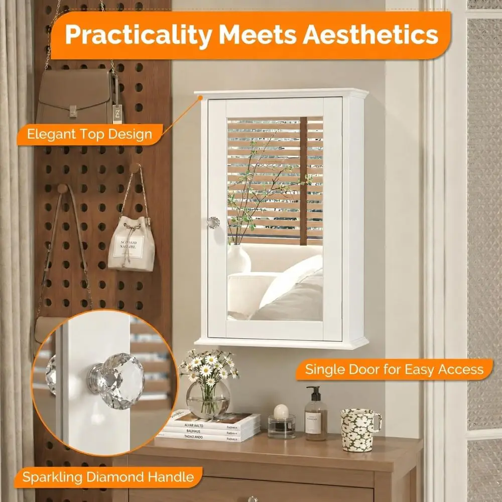 Armadietto a Specchio Bianco p - Medicine Cabinet Lock recensione e prezzo