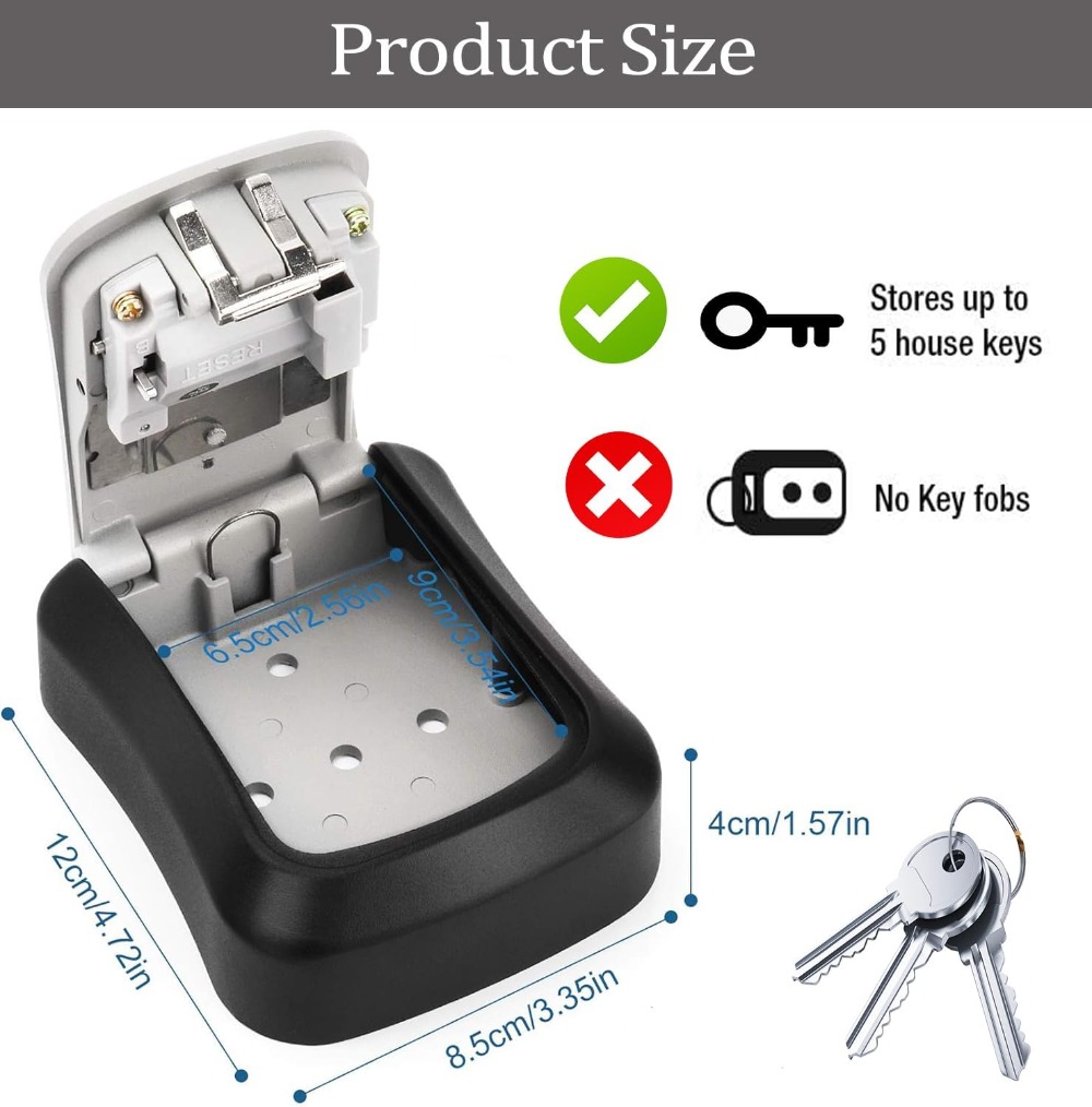 Cassetta portachiavi di sicure - Lockbox Key Secure recensione e prezzo