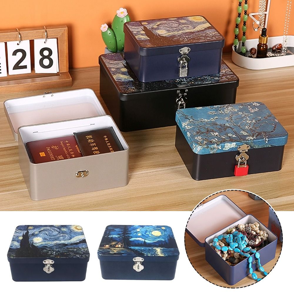 Scatola Regalo Grande in Metal - Medicine Cabinet Lock recensione e prezzo