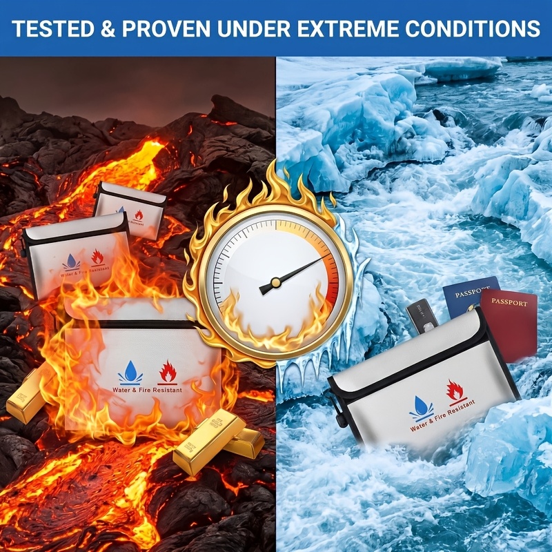 Borsa Organizzatrice Ignifuga  - Fire Safe Document recensione e prezzo