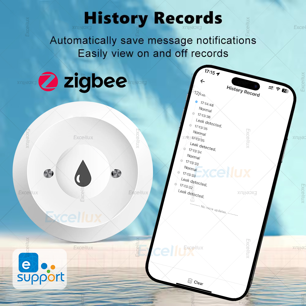 Ewelink Zigbee 3.0 Sensore acq - Water Alarm Sensor recensione e prezzo