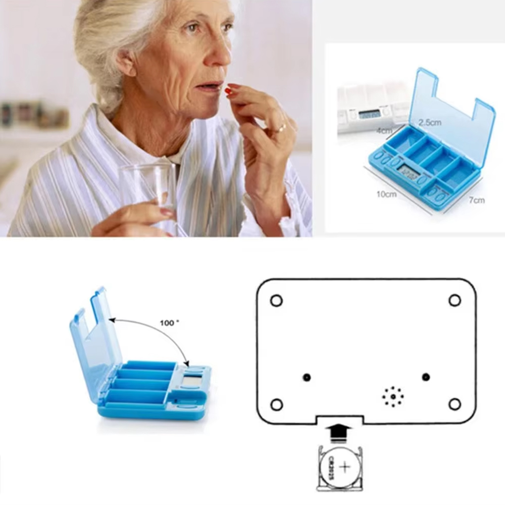 Portapillole Intelligente a 4  - Medicine Cabinet Lock recensione e prezzo