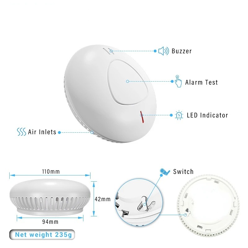 Sistema di allarme per la sicu - Smoke Detector Interconnected recensione e prezzo