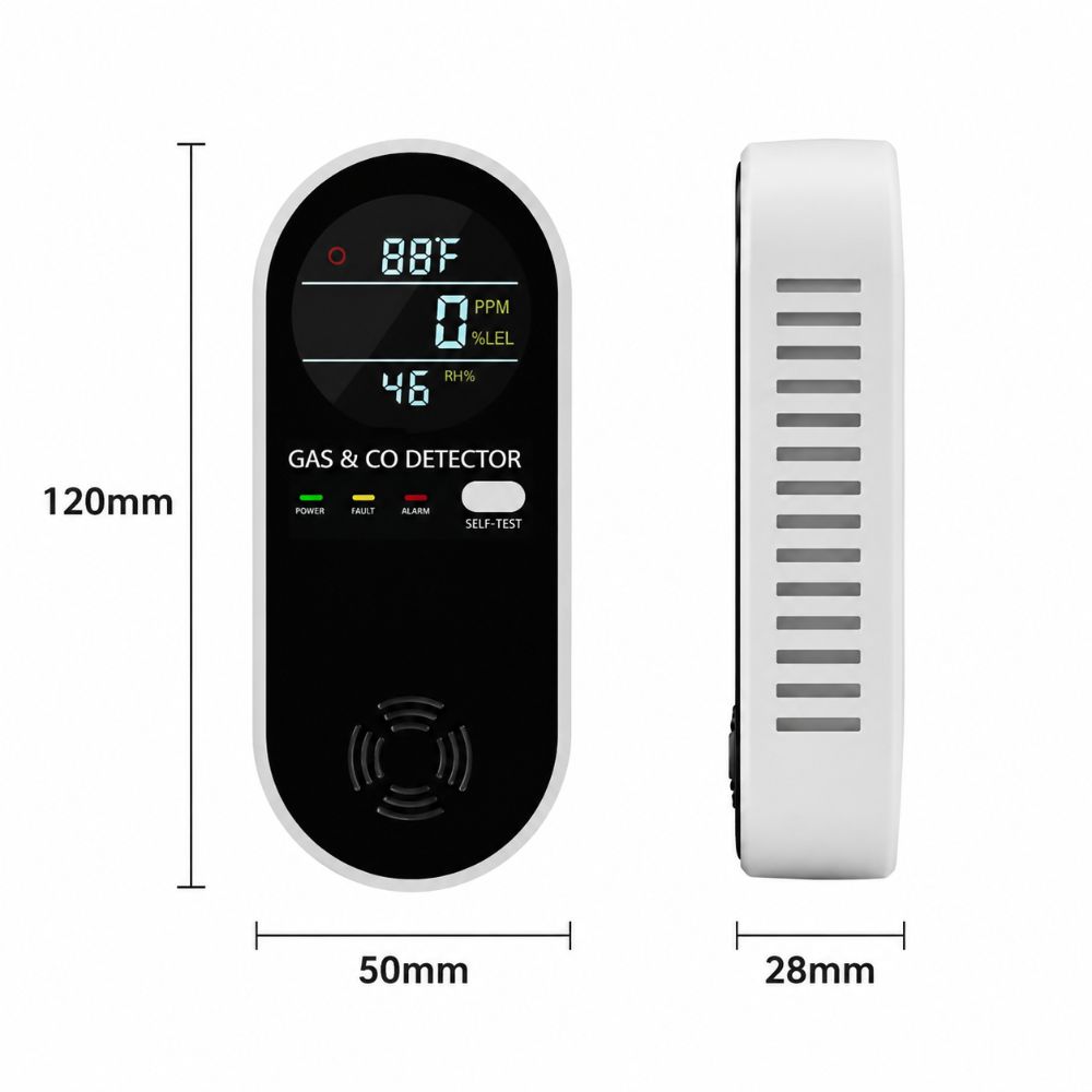 Rilevatore di Gas 4 in 1 con D - Co Detector Plug recensione e prezzo