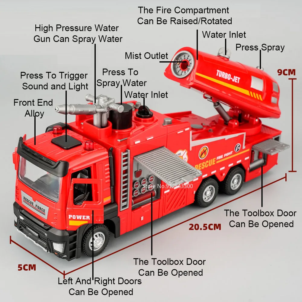 Scala 1:32 Spruzzo d'acqua Cam - Fire Escape Ladder recensione e prezzo
