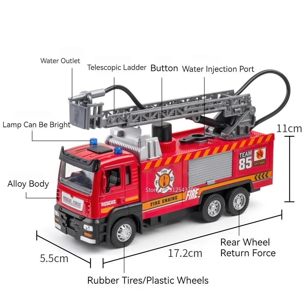 Scala 1:32 Spruzzo d'acqua Cam - Fire Escape Ladder recensione e prezzo
