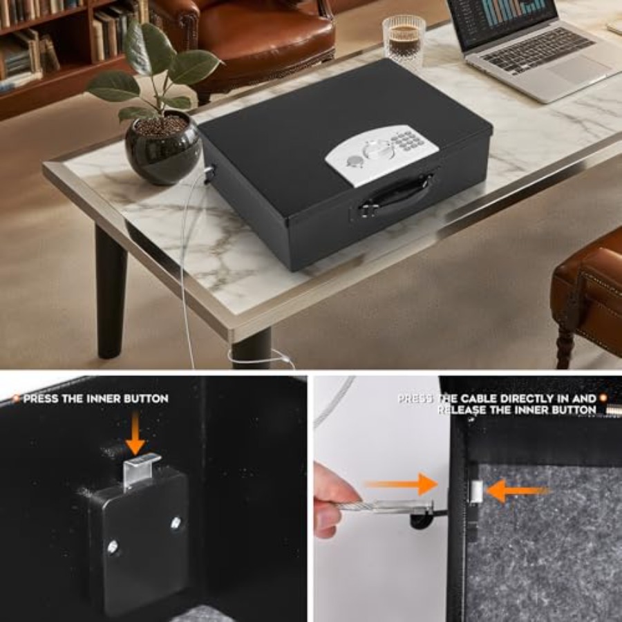 Cassaforte Portatile in Metall - Fire Safe Document recensione e prezzo