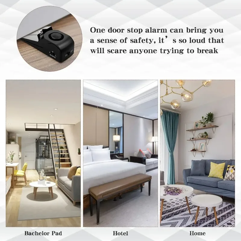 ZEXEF mini protezione di sicur - Door Stop Alarm recensione e prezzo
