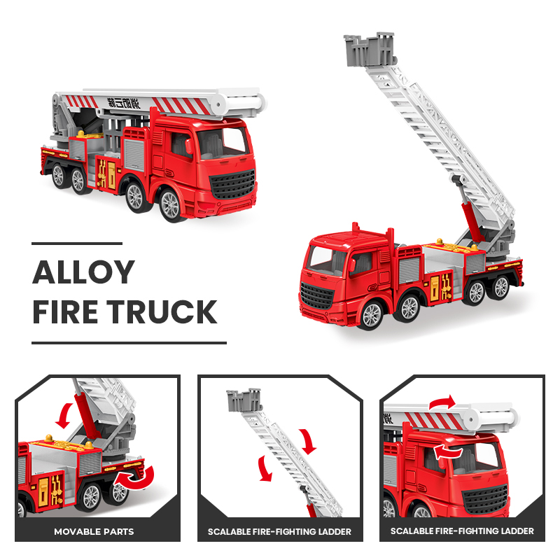 1:55 Diecast Modello di Camion - Fire Escape Ladder recensione e prezzo