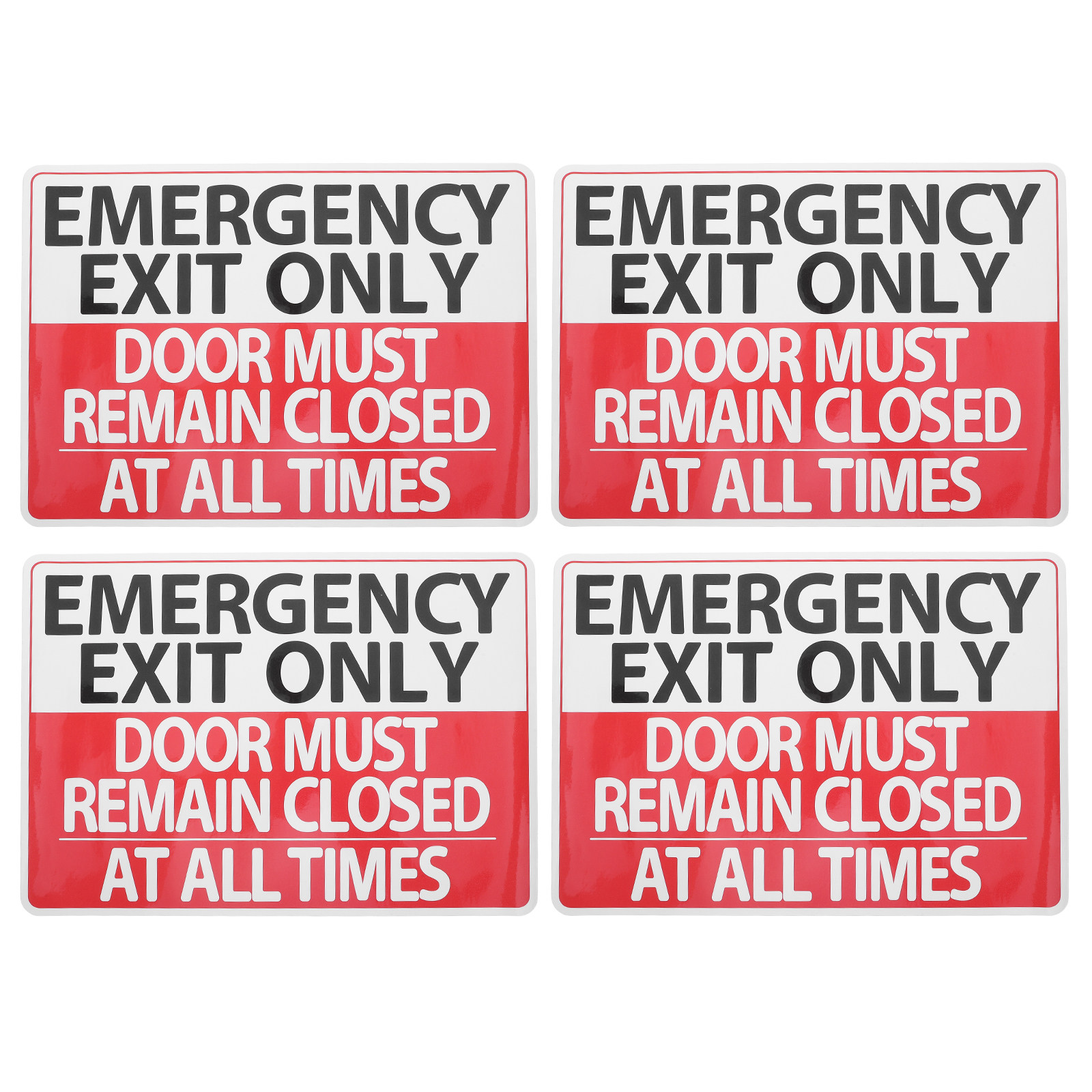 Confezione da 6 Adesivi Segnal - Emergency Exit Sign recensione e prezzo