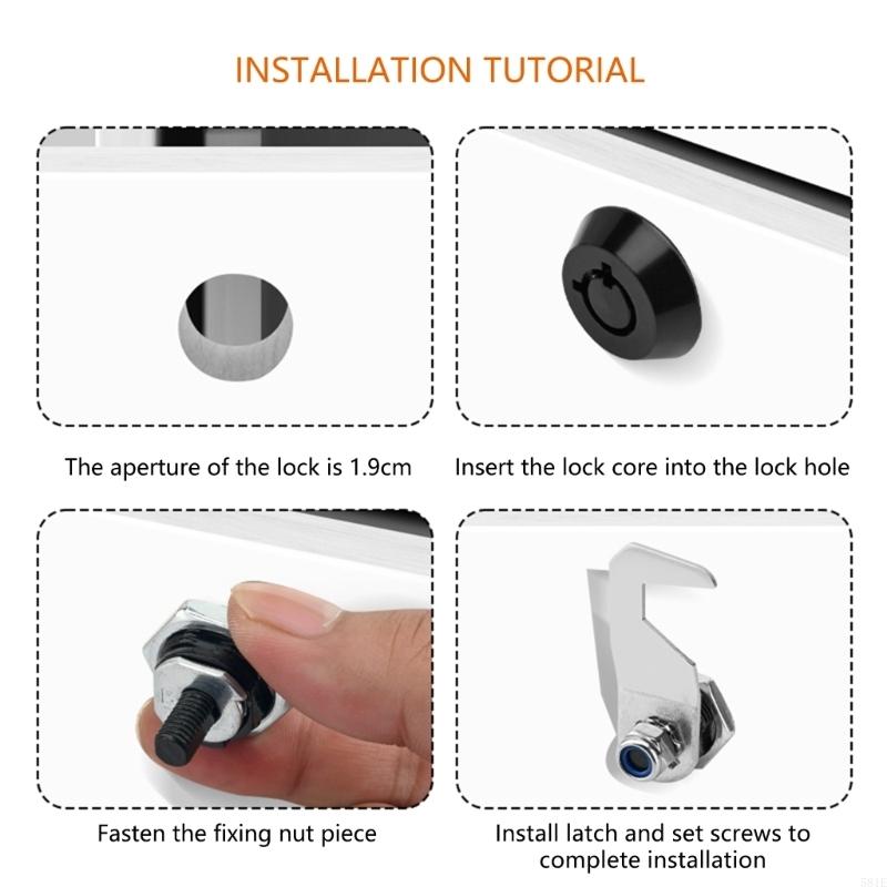 581E 2 pezzi serrature a camme - Lockbox Key Secure recensione e prezzo