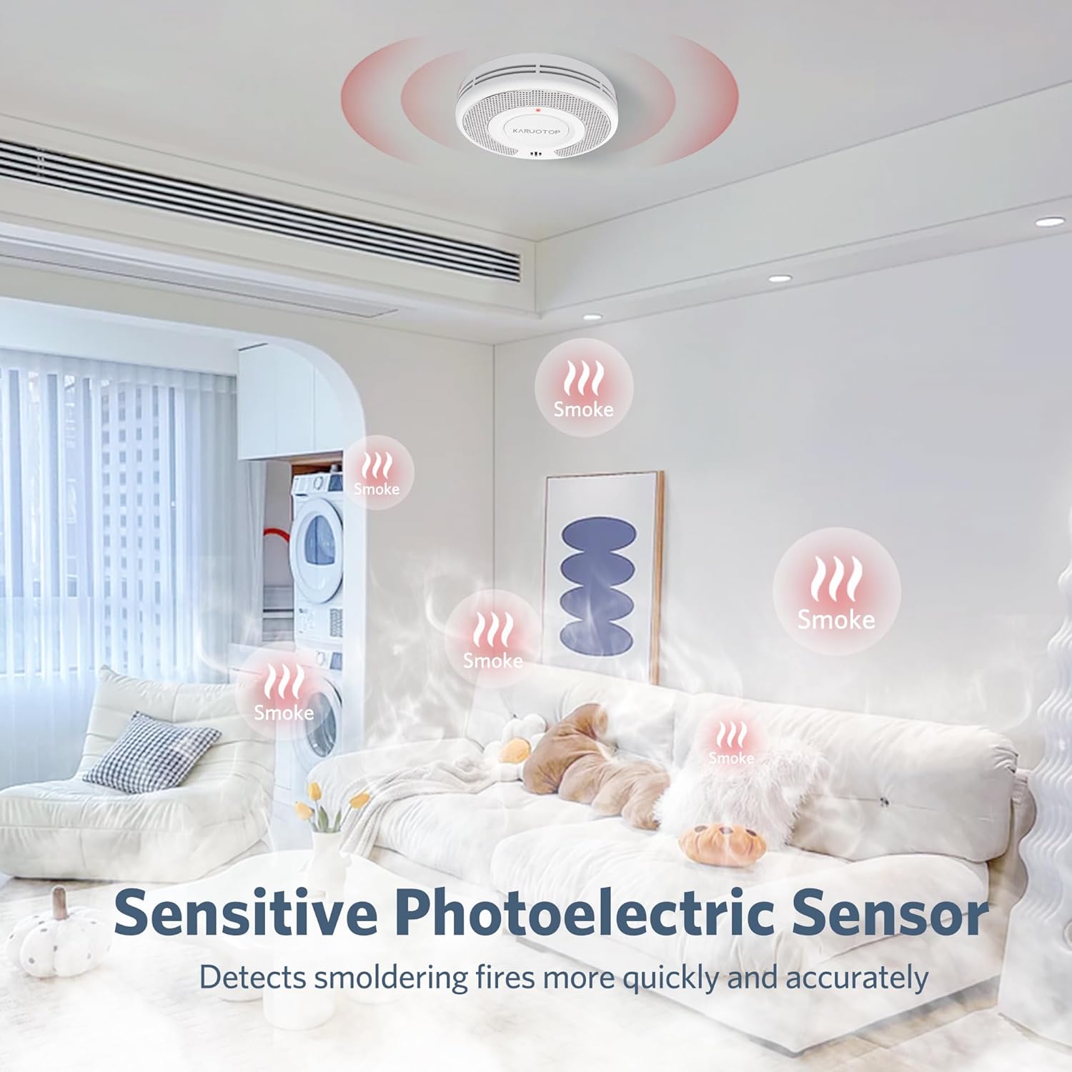 Allarme di fumo Tuya interconn - Smoke Detector Interconnected recensione e prezzo