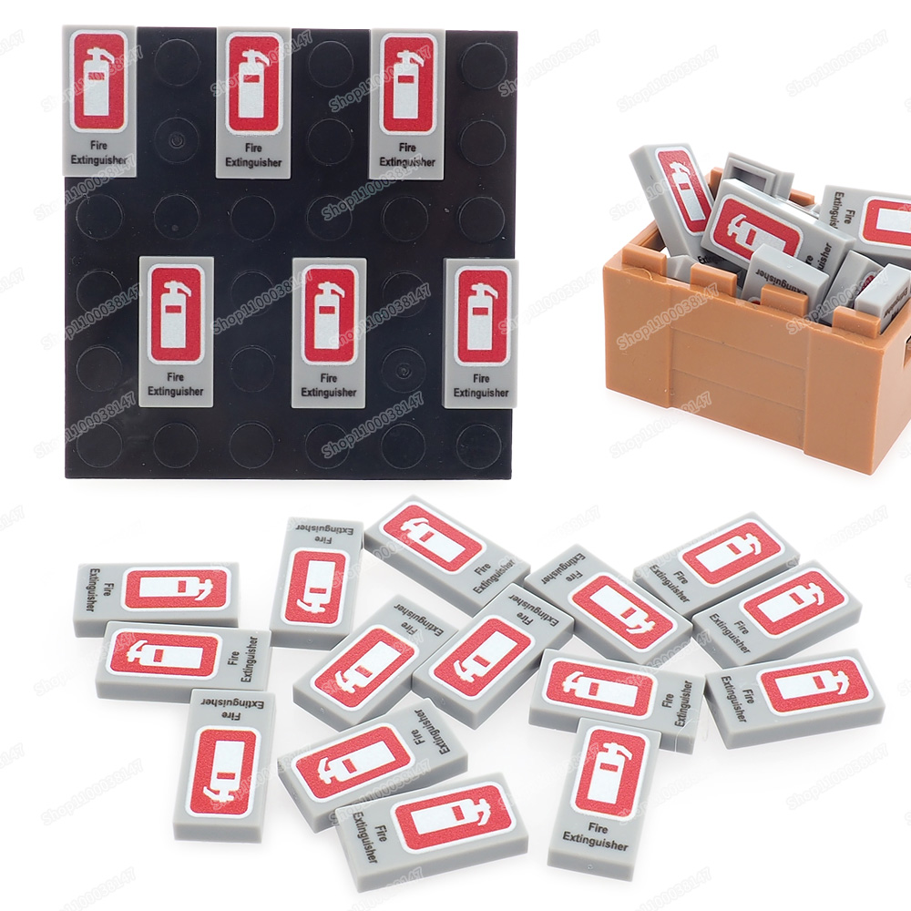Piastrelle Stampate con Motivo - Fire Extinguisher Small recensione e prezzo