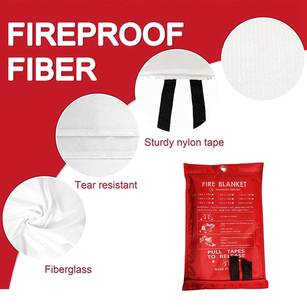 AED2-Manta antincendio di emer - Fire Blanket Kitchen recensione e prezzo