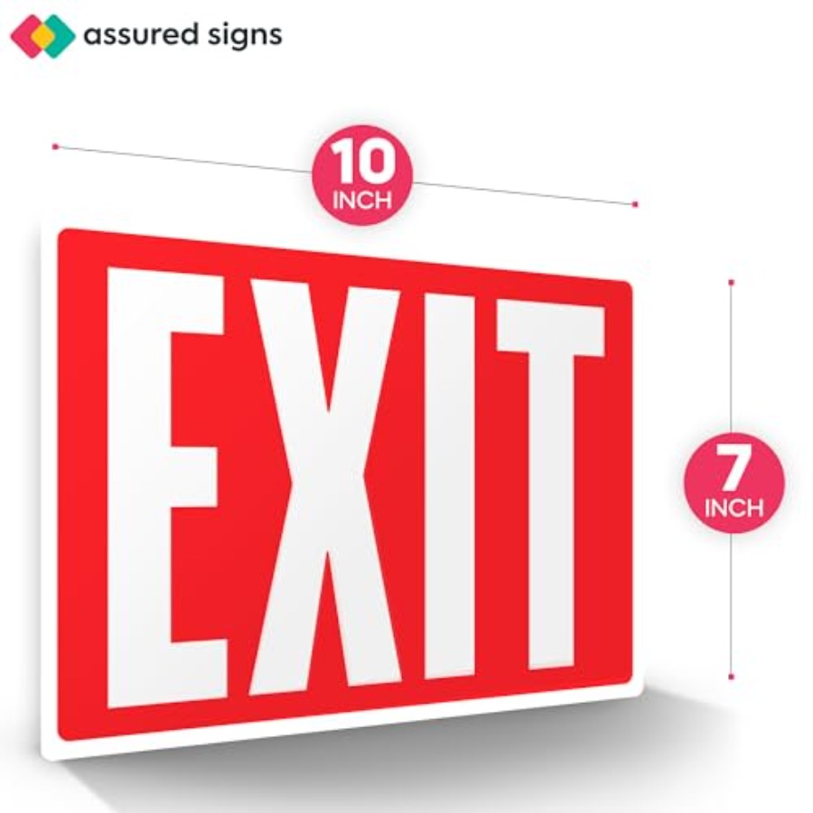 Adesivi per cartelli di uscita - Emergency Exit Sign recensione e prezzo