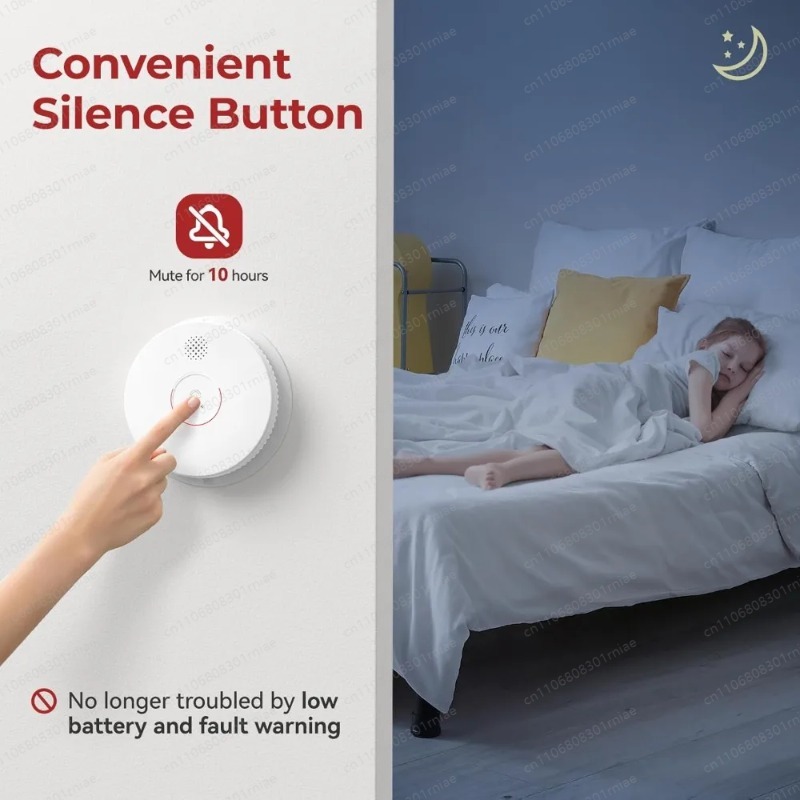 Set di 8 Rilevatori di Fumo In - Smoke Detector Interconnected recensione e prezzo