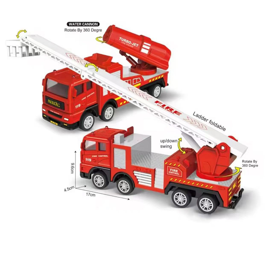 1pc-camion dei pompieri in leg - Fire Escape Ladder recensione e prezzo