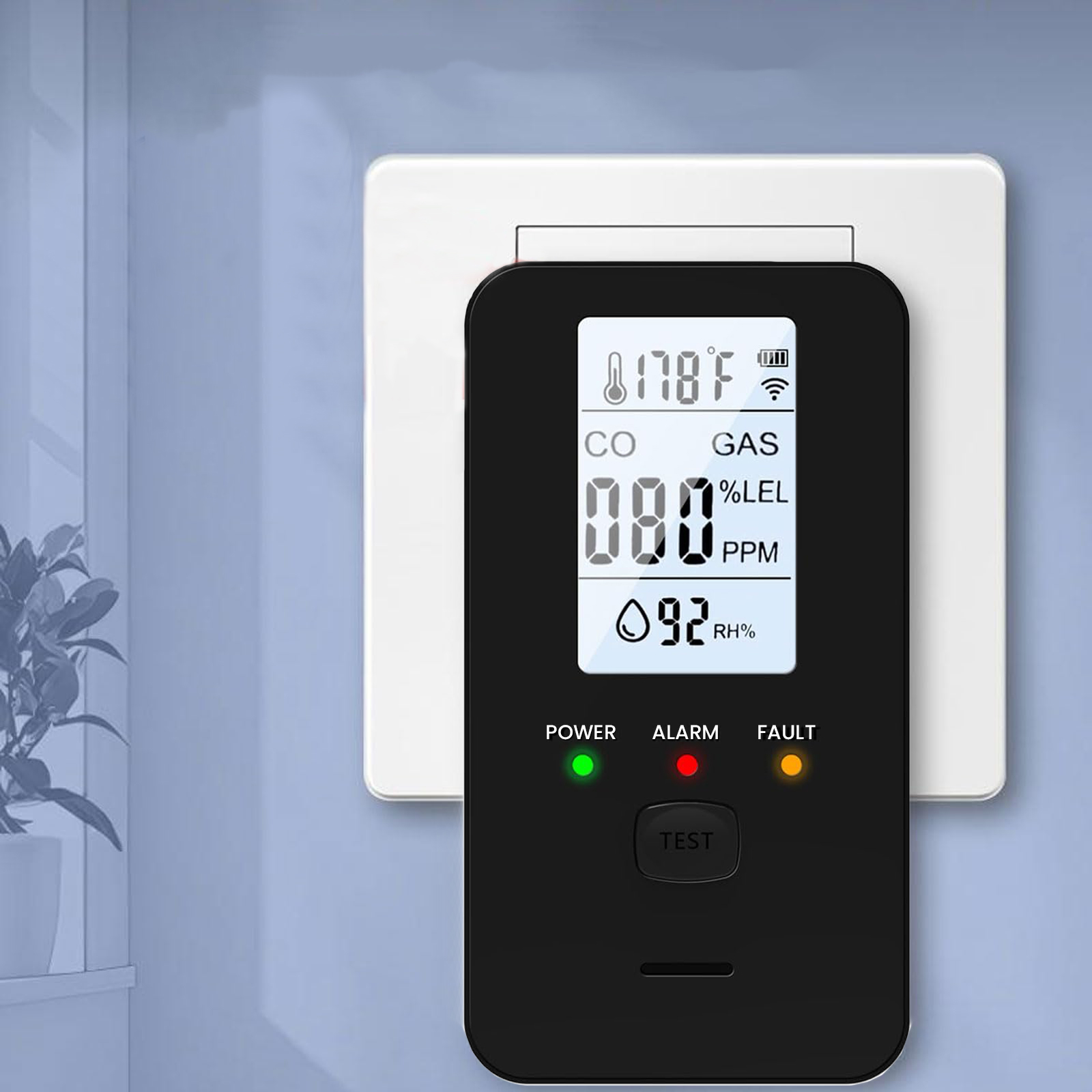 Rilevatore 4-in-1 di Gas e Mon - Co Detector Plug recensione e prezzo