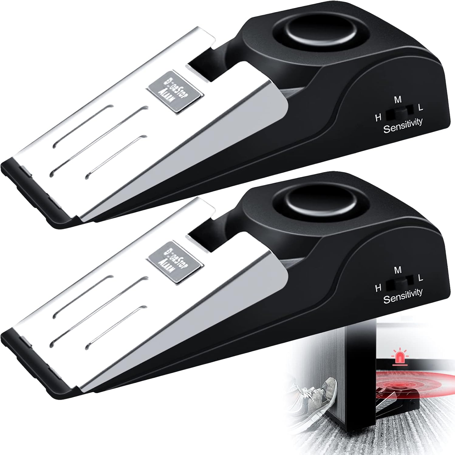 1/2 pezzi portatile da viaggio - Door Stop Alarm recensione e prezzo